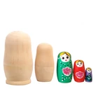 FQ brand matryoshka stacking customize DIY craft japanese wooden nesting doll
