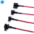 Mini Micro standard Micro3 Micro2 fuses holder plug in blade fuses type 15a piggyback mini fuse holder tap add on dual circuit