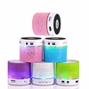 2018 Factory price Portable Mini led light smart wireless Speakers S10 with FM radio