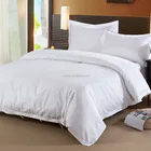 High Quality White Luxury Bedding 5 Star Hotel Used Bed Cover Set in Guangzhou