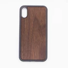 Free Sample TPU Wood Back Cover Mobile Phone Case Classical Wooden Hard TPU Mobile Phone Cover Case
