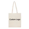 Custom Cheap Promotion Cotton Canvas Shopping Tote Bag With Your Logo