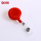 plastic custom promotional retractable badge reel