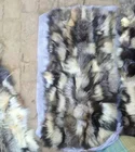 2016 HOT FASHION : BLUE FOX/SILVER FOX/WHITE FOX FUR PLATE
