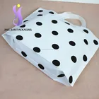 Cloth plastic bags with own logo custom printed resealable plastic ziplock bag with handle for plants clothing