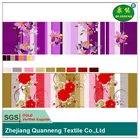 Big flower printed textile products fabric