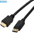 DP to HDMI Cable Gold Plated DP1.2 DisplayPort to HDMI Adapter Cable,4K X 2K & 3D Audio/Video Converter