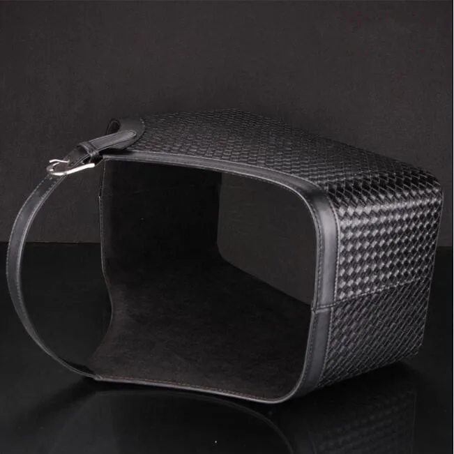 pu leather handmade basket