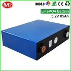 In Stock! Solar batteries 3.2V 85Ah LiFePO4 battery cell for replace lead acid battery