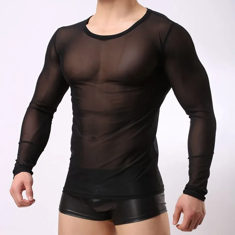 camiseta interior negra hombre