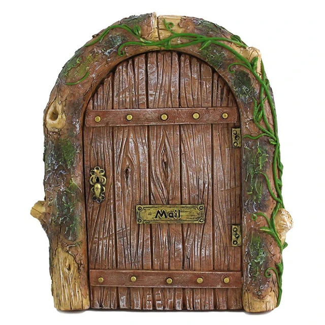 miniature fairy garden mystical gnome door