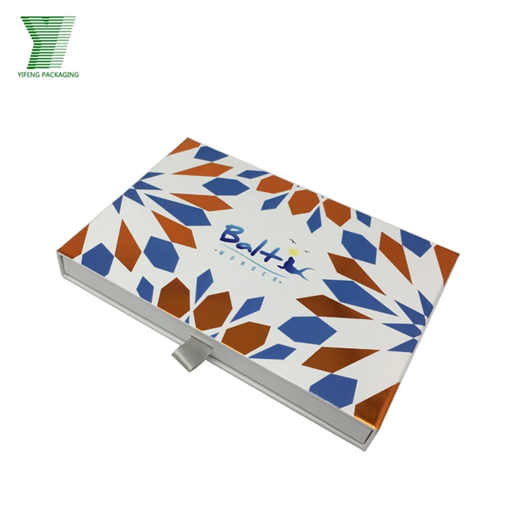 scarf gift box packaging custom small size scarf