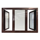 Washington 3 panel glass casement window 3 glass windows in low price