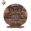 Custom 3d metal antique copper the White house plaque,country souvenir plate