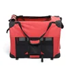 Safety Firm Fashion Water Resistant Fabric Pet Dog Carrier For Bike