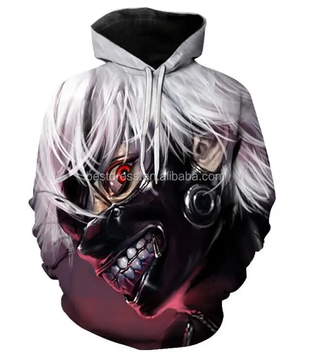 tokyo ghoul 3d hoodie