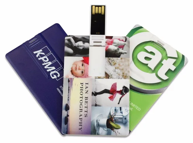 クラシックUSB2.0カードフラッシュメモリ/名刺/銀行カード