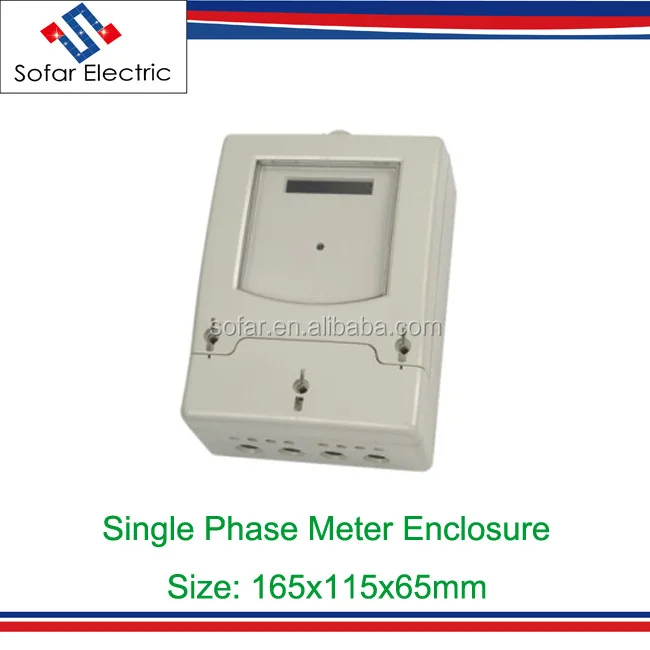 DDS-19 Multi-function Smart Single Phase Electric Energy Meter Case