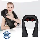Wholesale shiatsu deep kneading shiatsu neck shoulder massage belt shawl rechargeable LY-580A+1