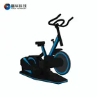 High-tech Multiplayer Virtual Cycle Rides Motion Vibration Ride VR Bike With 9D VR Glasses