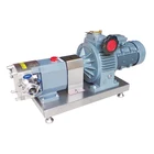 manufacturers price chocolate mini food grade high pressure sanitary food grade rotary lobe pump