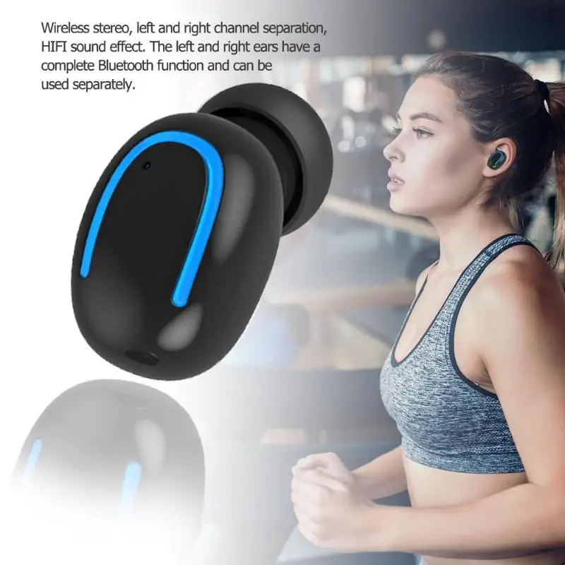 2019 eaby Hot sell TWS Q32 V5.0 blue tooth earphone headphone wireless earphone - ANKUX.COM
