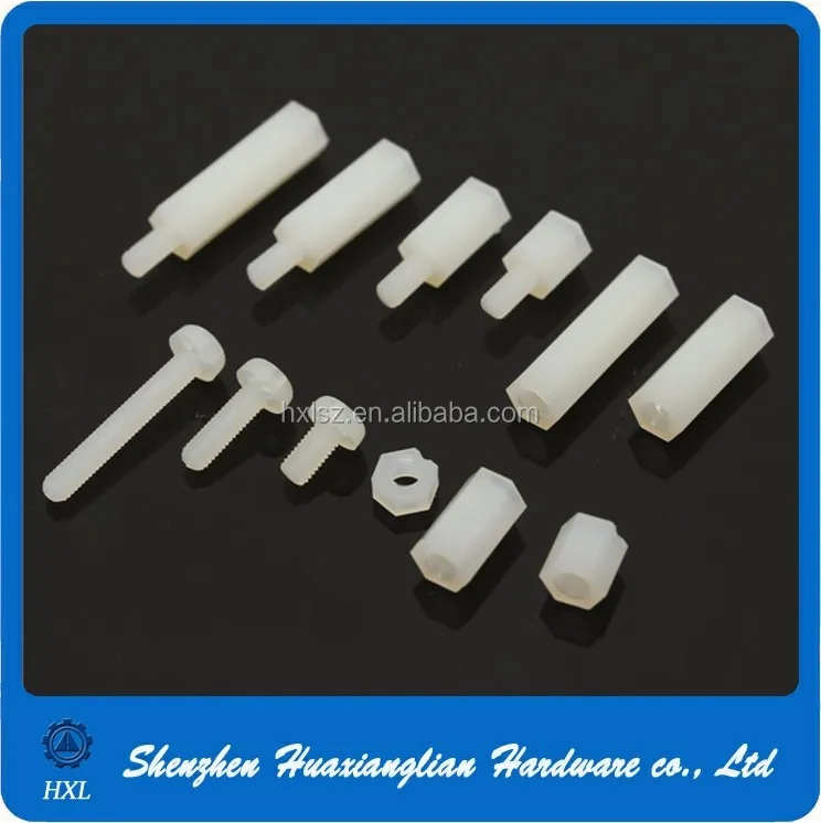 Different Types Of Plastic Fasteners Spacer Standoff Nylon