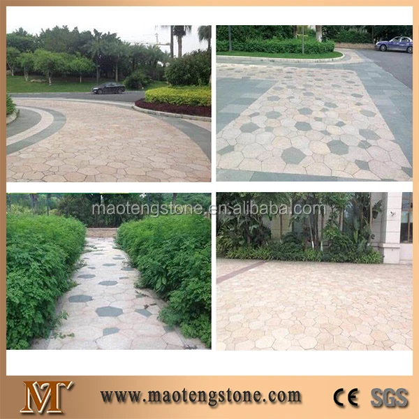 natural slate garden road paving stone for walkway