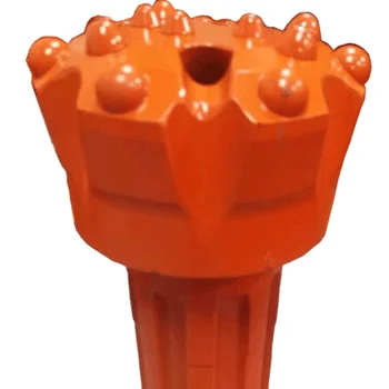 High air pressure dth drill bits with carbide mining teeth for dth hammer