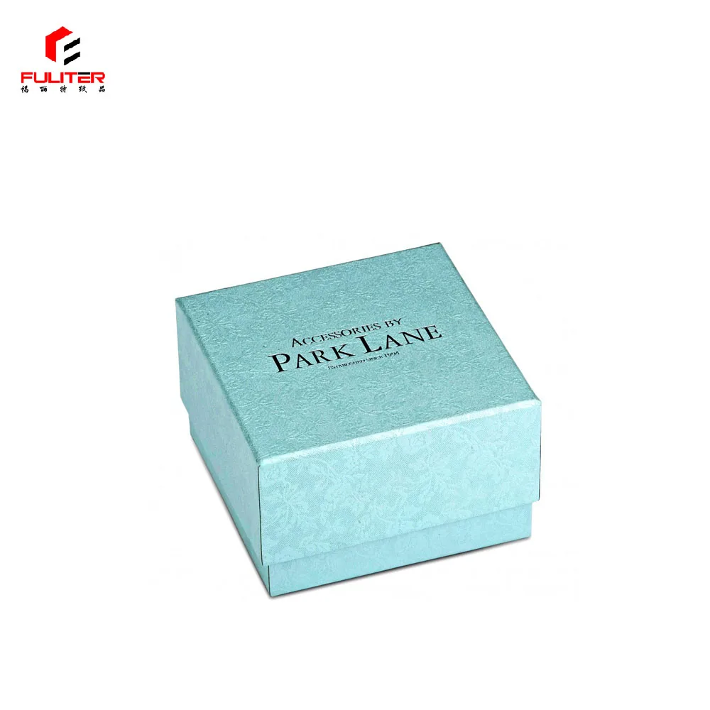 custom new style silvery paper jewellery packaging boxes