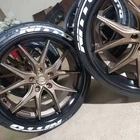 Creative NITTO brand rubber tyre sticker PVC racing car tire sticker