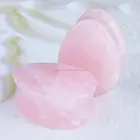 Natural Teardrop Shape Rose Crystal Quartz Stone