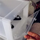 Clear Plastic Sneaker Display Drop Front Shoe Box
