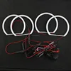Car SMD LED angel eyes rings For BMW E46 non-projector cotton light 131mm 146mm SMD LED COB angel eyes