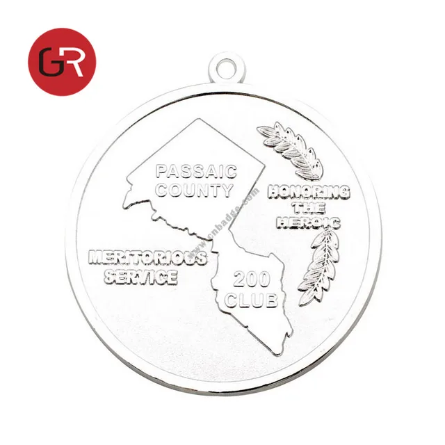 promotion cheap velvet gift box packing qatar silver tone medal