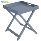 Cheap Small Wooden Serving Butlers Folding Tray Table For Wholesale