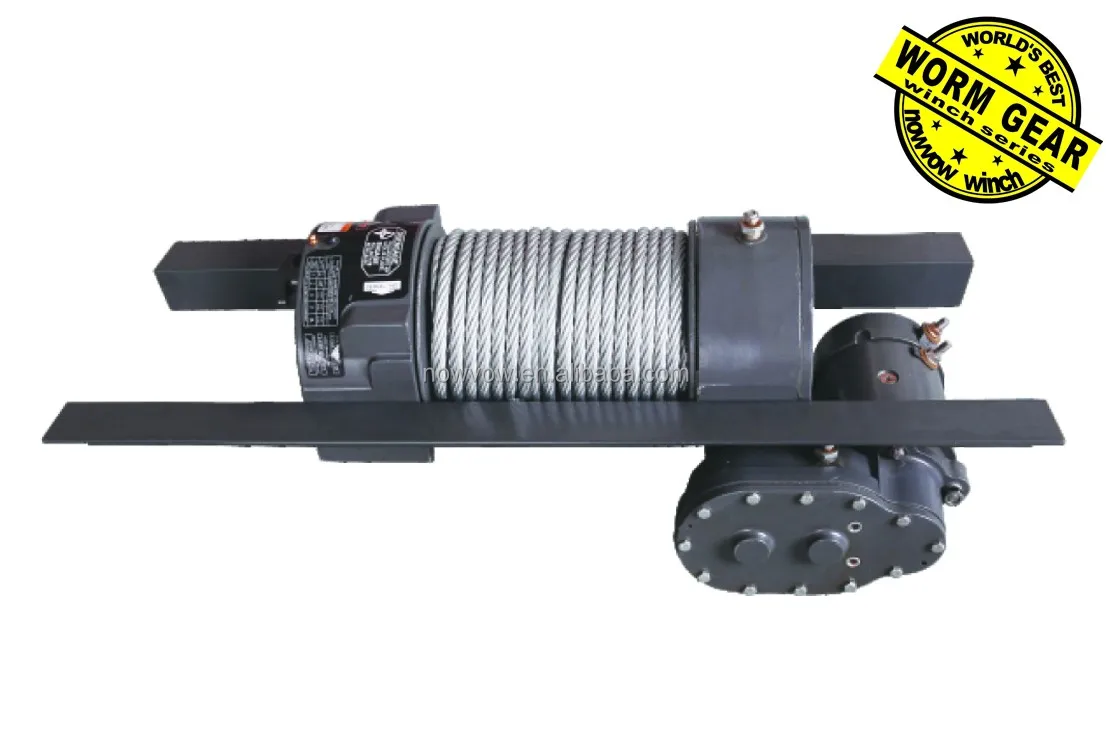 electric worm gear winch