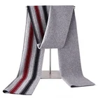 Mongolian knitted wool cashmere embroidered scarf shawl for men