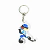 Wholesale Keychain Design Fashion 2D 3D cartoon / anime key chain for children students pen keychain gift set