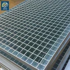 Anti-corrosion trench cover steel grating drain grill , expanded metal steel grating for sale