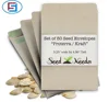 Custom Self-Sealing Printable Eco Seed Packet Envelopes