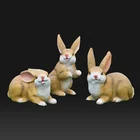 custom Indoor large fiberglass animal polyresin statues for sale