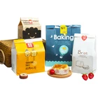 custom paper color kraft paper Bread bag