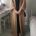 2019 ebay amazon hot sale pure color plus size dubai muslim women abaya