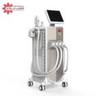 4 in 1 808nm Diode Laser +IPL +Nd Yag Laser +RF Multifunction laser beauty machine