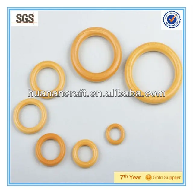 2017 OEM craft accessories wooden hoop,wooden crafts