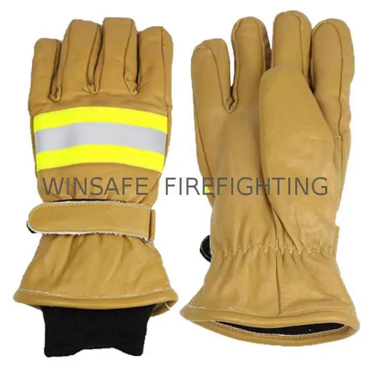high quality fire fighter gloves