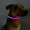 Hot Selling 2018 Amazon Adjustable Pet Dog Cat Waterproof LED Light Flash Night Safety Collar USB Rechargeable Led Dog Collar