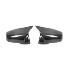 For BMW X1 F52 F48 F49 replacement Carbon Mirror Cover Rear Side View caps Gloss Black style 2016 up