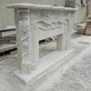 Cast Stone Fireplace Mantel,Natural Marble Fireplace Surround